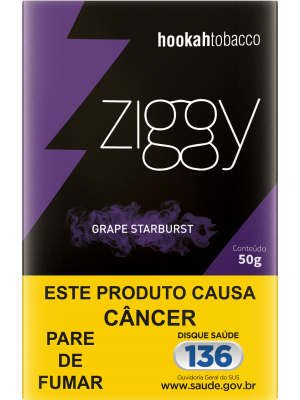 ZIGGY GRAPE STARBURST 50G